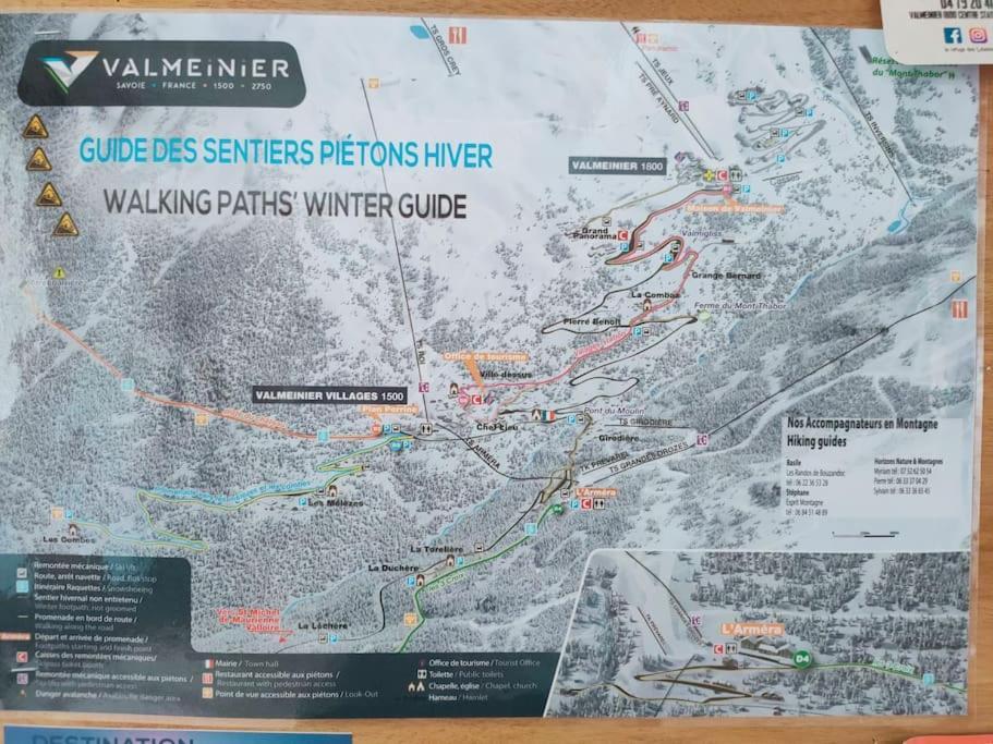 Superbe T2, A 100 Metres Des Pistes, Piscine D'Ete Lägenhet Valmeinier Exteriör bild